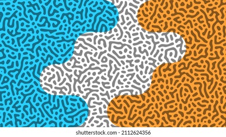 ILLUSTRATION TURING ABSTRACT LINE PATTERN DESIGN VECTOR GOOD FOR WALLPAPER, COVER,POSTER 