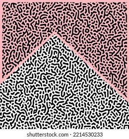 ILLUSTRATION TURING ABSTRACT LINE PATTERN DESIGN VECTOR GOOD FOR WALLPAPER, COVER,POSTER 