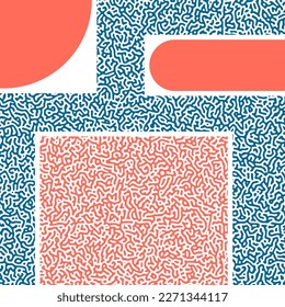 ILLUSTRATION TURING ABSTRACT LINE PATTERN PASTEL COLOR DESIGN VECTOR GOOD FOR WALLPAPER, COVER,POSTER 