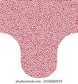 ILLUSTRATION TURING ABSTRACT LINE PATTERN DESIGN VECTOR GOOD FOR WALLPAPER, COVER,POSTER 