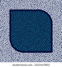 ILUSTRACIÓN GIRO ABSTRACTO PATRÓN DE LÍNEA AZUL DISEÑADOR DE COLOR AZUL BUENO PARA PAPEL DE PARED, CUBIERTA,POSTER 