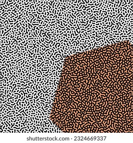 ILLUSTRATION TURING ABSTRACT LINE PATTERN DESIGN VECTOR GOOD FOR WALLPAPER, COVER,POSTER 