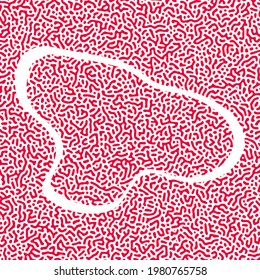 ILLUSTRATION DER ABSTRAKTEN PATTERN DESIGN VEKTOR GUT FÜR WALLPAPER, DECKER, POSTER 