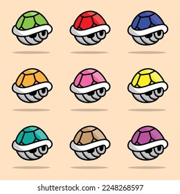 The Illustration of Turtle Shell