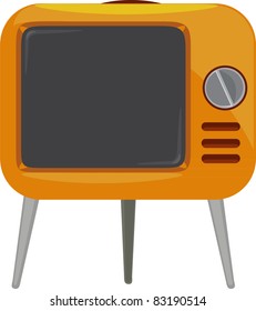illustration tv classic