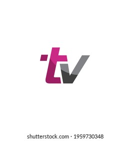 The Illustration of TV logo