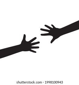 183 Extending helping hand Stock Vectors, Images & Vector Art ...