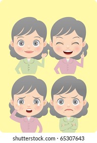Illustration of two women