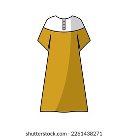 Illustration of typical Muslim men's clothes from Arabia
