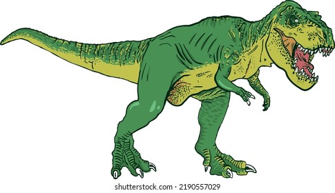 Illustration for Tyrannosaurus Rex Menswear, Kids Fashion, and More