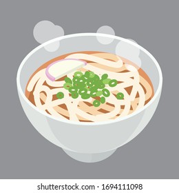 Illustration der Udon-Vektorillustration 