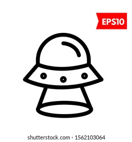 illustration of ufo flat icon