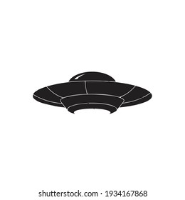 Illustration UFO plane planet sign galaxy sky logo design transportation 