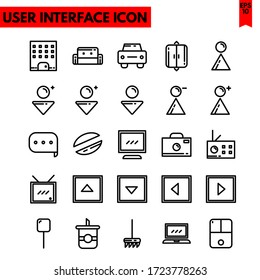 illustration of Ui flat icon