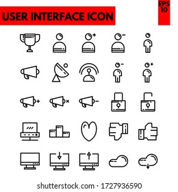 illustration of Ui flat icon