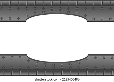ilustración de fondo en construcción con espacio en blanco