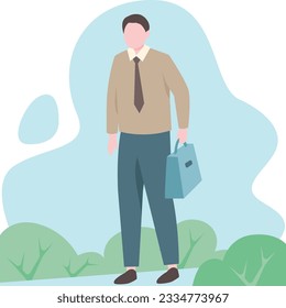 Illustration of Unemployment bring something