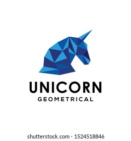 Illustration Unicorn logo template vector icon design.