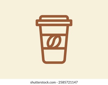 Illustration of an Unique Coffeeshop Logo