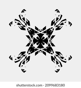 ilustración de imágenes vectoriales únicas como la letra x que es buena para la decoración u otras