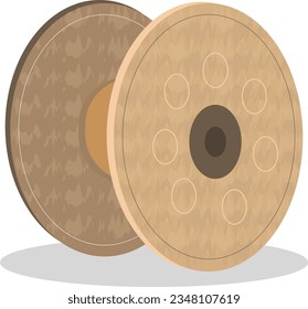 An illustration of an unused cable roll