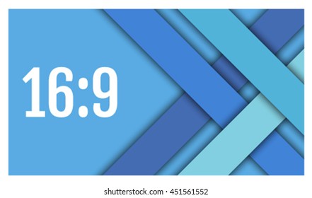 Illustration of unusual modern material design vector background, texture. Format 16:9