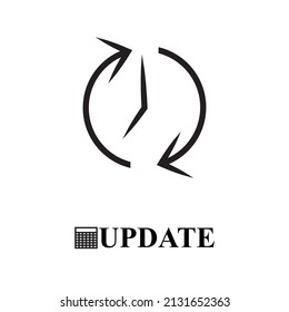 Illustration of update icon Free Vector 