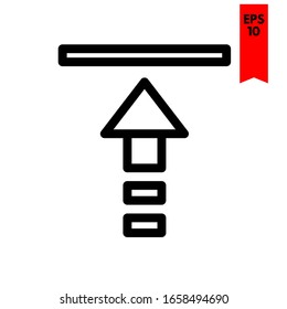 illustration of upload flat icon
