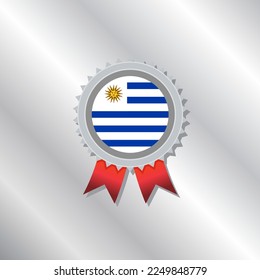 Ilustración de la plantilla de bandera de Uruguay