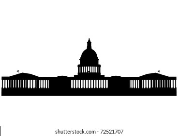 Illustration of the U.S. Capitol, Washington D.C.