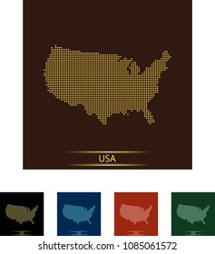 illustration of USA