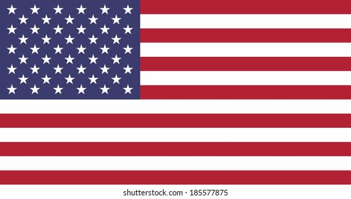 Illustration of the USA flag