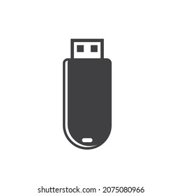 ilustración de flashdisk usb, arte vectorial.