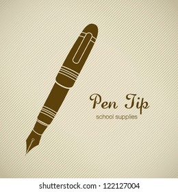 Illustration of useful icons and icons of college. vector illustration