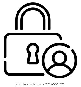Darstellung der Benutzerzugriffssteuerung in Cybersicherheitssystemen.