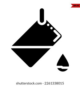 illustration of user interface glyph icon 