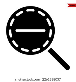 illustration of user interface glyph icon 