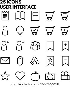 illustration of user interface icon