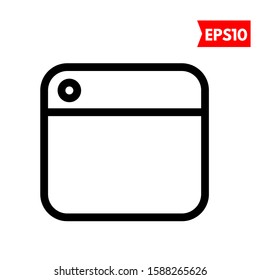 illustration of user interface icon