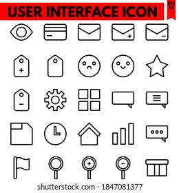 illustration of user interface icon