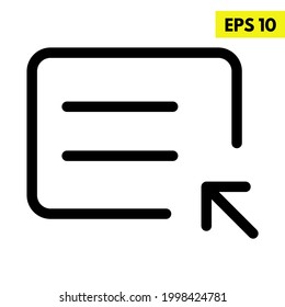 Illustration of user interface icon