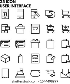 illustration of user interface icons