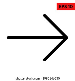 Illustration of user interface left arrow icon