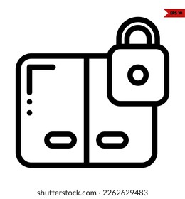 illustration of user interface line icon