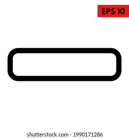 Illustration of user interface minus icon