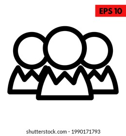 Illustration des Benutzeroberflächen-Personensymbols