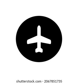 illustration of the usual airplane mode logo image installed on the cellphone