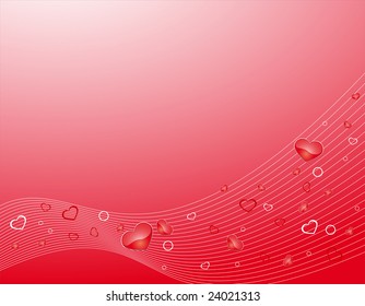 Illustration of Valentin background