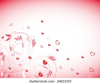 Illustration of Valentin background
