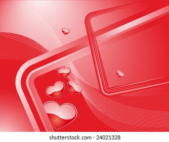 Illustration of Valentin background